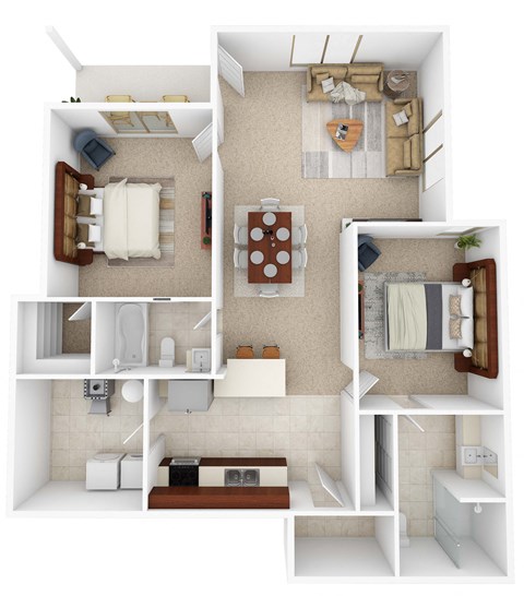 3801 So. Water Tower Place 1-3 Beds Apartment for Rent - Photo Gallery 49